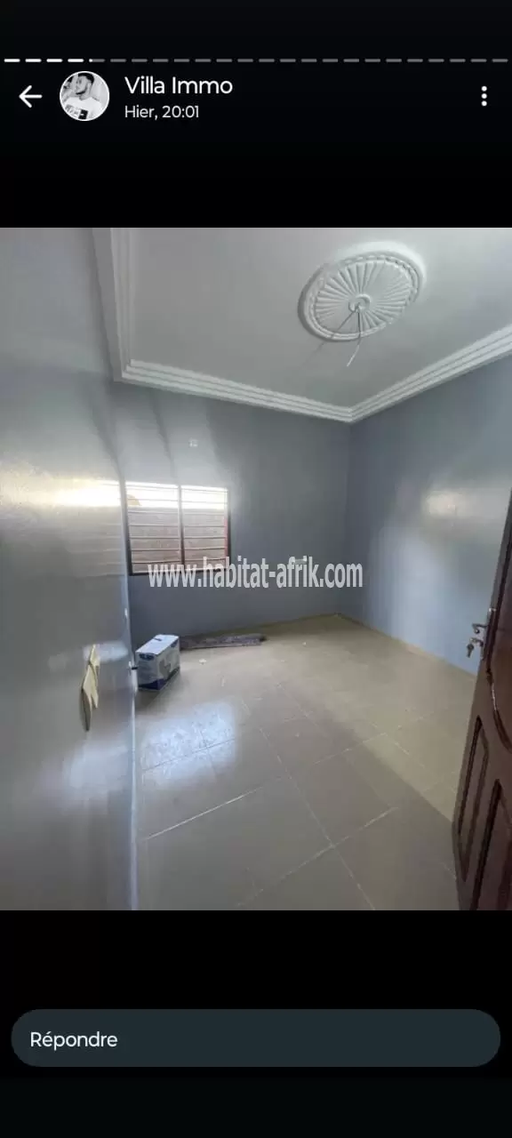 Je mets en location un appartement de pièce dwc interne cuisine à adidogome lankouvi avoudé lome togo 