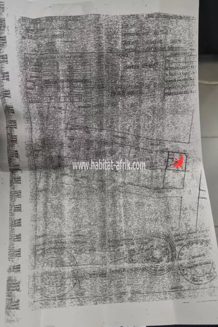 Je mets en vente une maison avec des boutiques au bord du goudron boulevard françois miterand à 60m de la bank NSIA lome togo