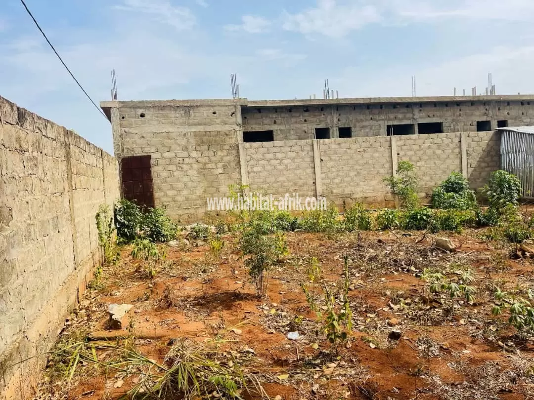 Je mets en vente une parcelle de terrain demi lot carré à 500m du goudron kleme antenne moov rasta lome togo