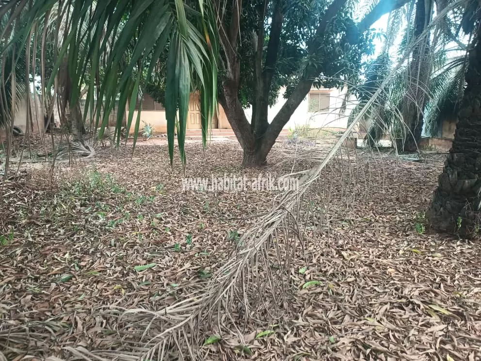 Je mets en vente une parcelle de un lot a avedji sur lequel est construite 2 chambres salon lome togo