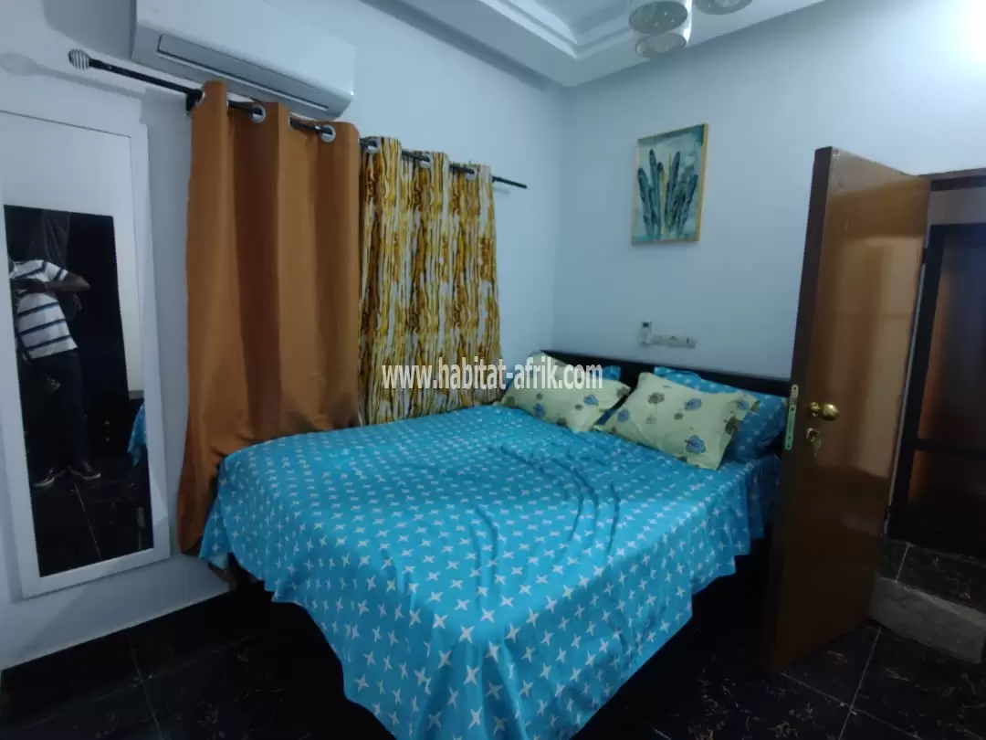 Je mets en location une appartement meublée de chambre salon équipée situé à ADIDOADIN lome togo