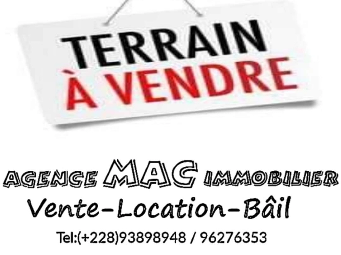 Vente Terrain 10 hectares à assanhou sur la route de kpalimé region maritime 