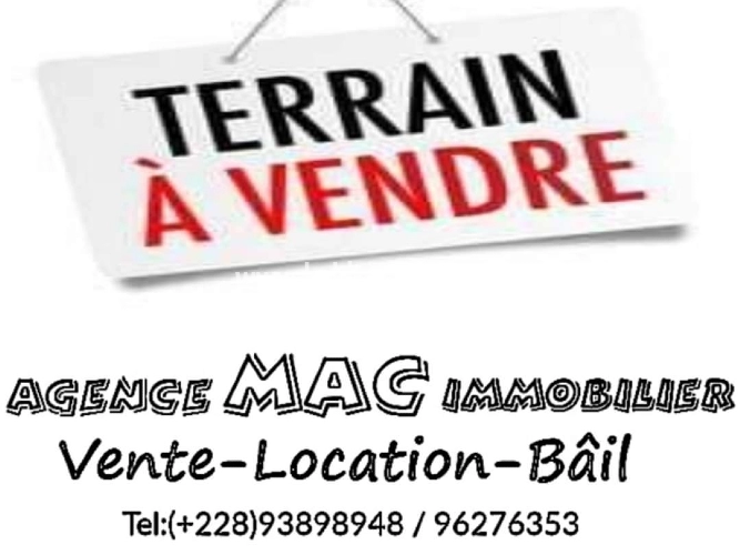 Vente Terrain 10 hectares à assanhou sur la route de kpalimé region maritime 