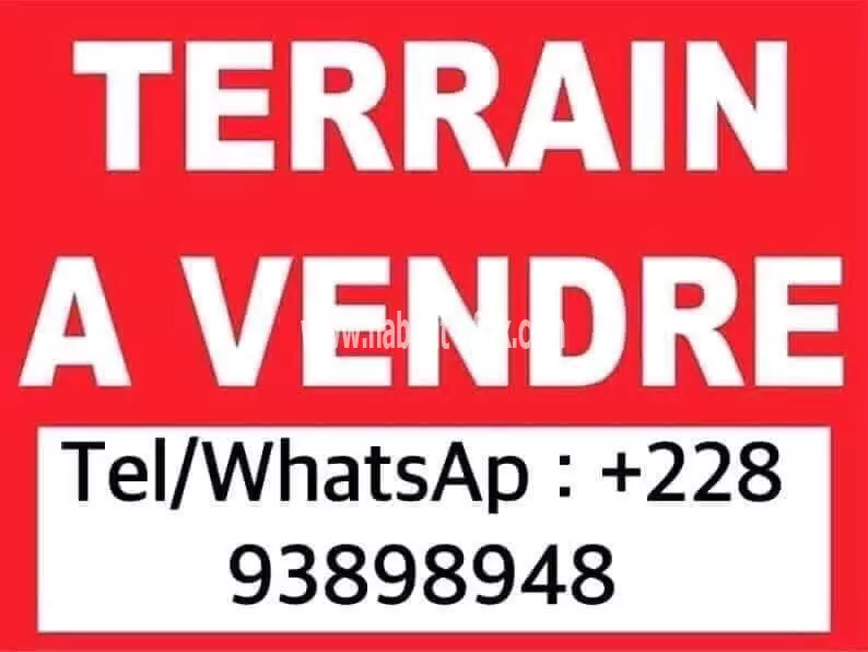 Je mets en vente une parcelle de demi lot à leo 2000 avec titre foncier global lome tog