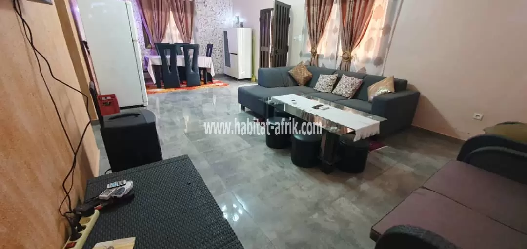 JE METS EN LOCATION UN APPARTEMENT MEUBLÉ DE 2 CHAMBRES À ADIDOGOME LOME TO