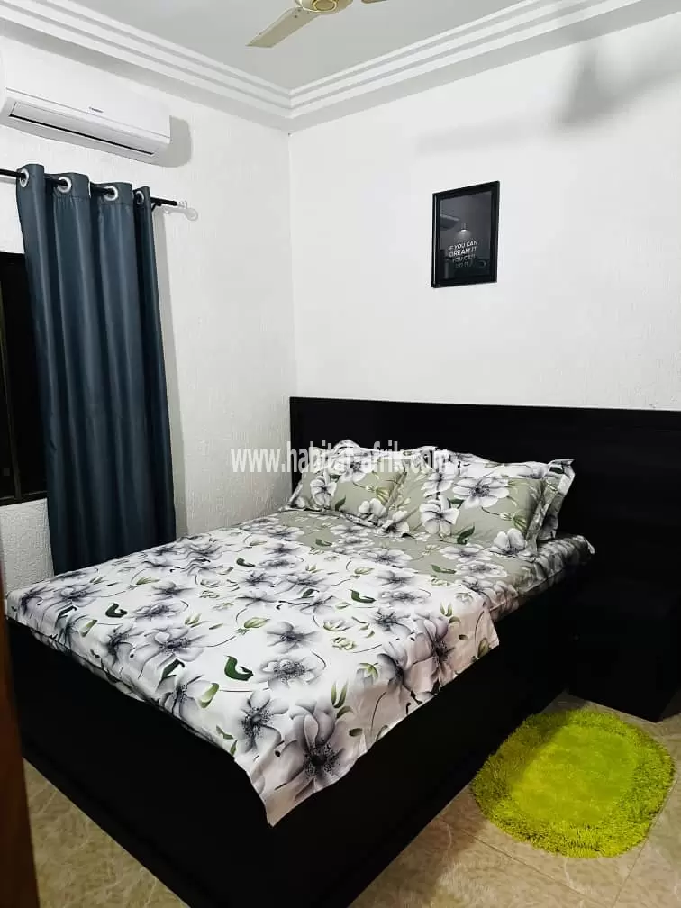 JE METS EN LOCATION UN APPARTEMENT MEUBLÉE DE CHAMBRE SALON A ADIDOGOME MADIBA RAIL LOME 