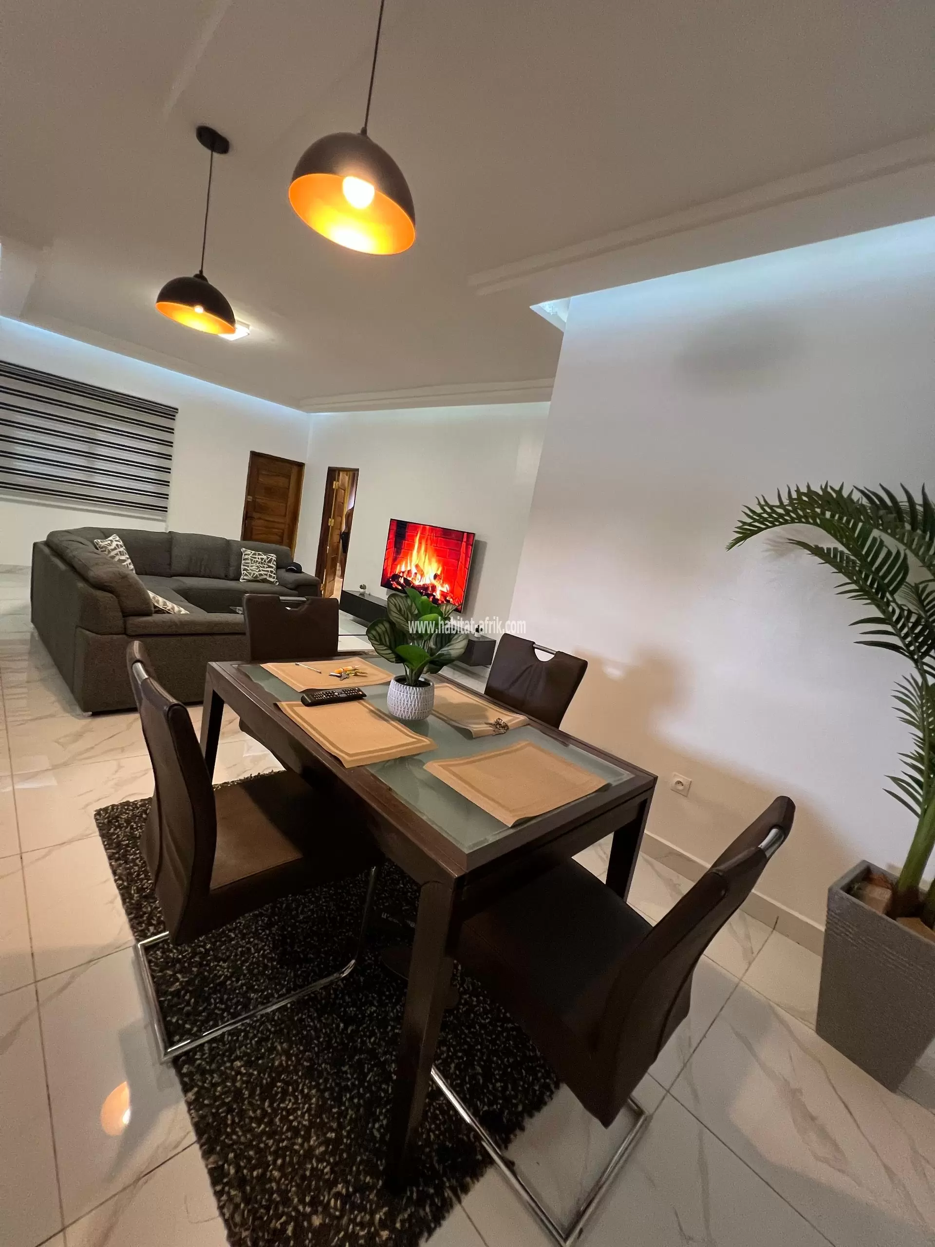 Je mets en location un appartement meublé de 2 chambres salon a adidogome ebomaf lome togo