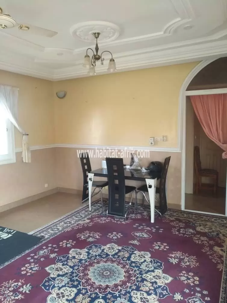 Je mets en vente un villa de deux (2) chambres salon à adidogome, deux fois pièce toutes dallé grand jardin paillotes sur 750m2 à Kegue deux villa lome togo