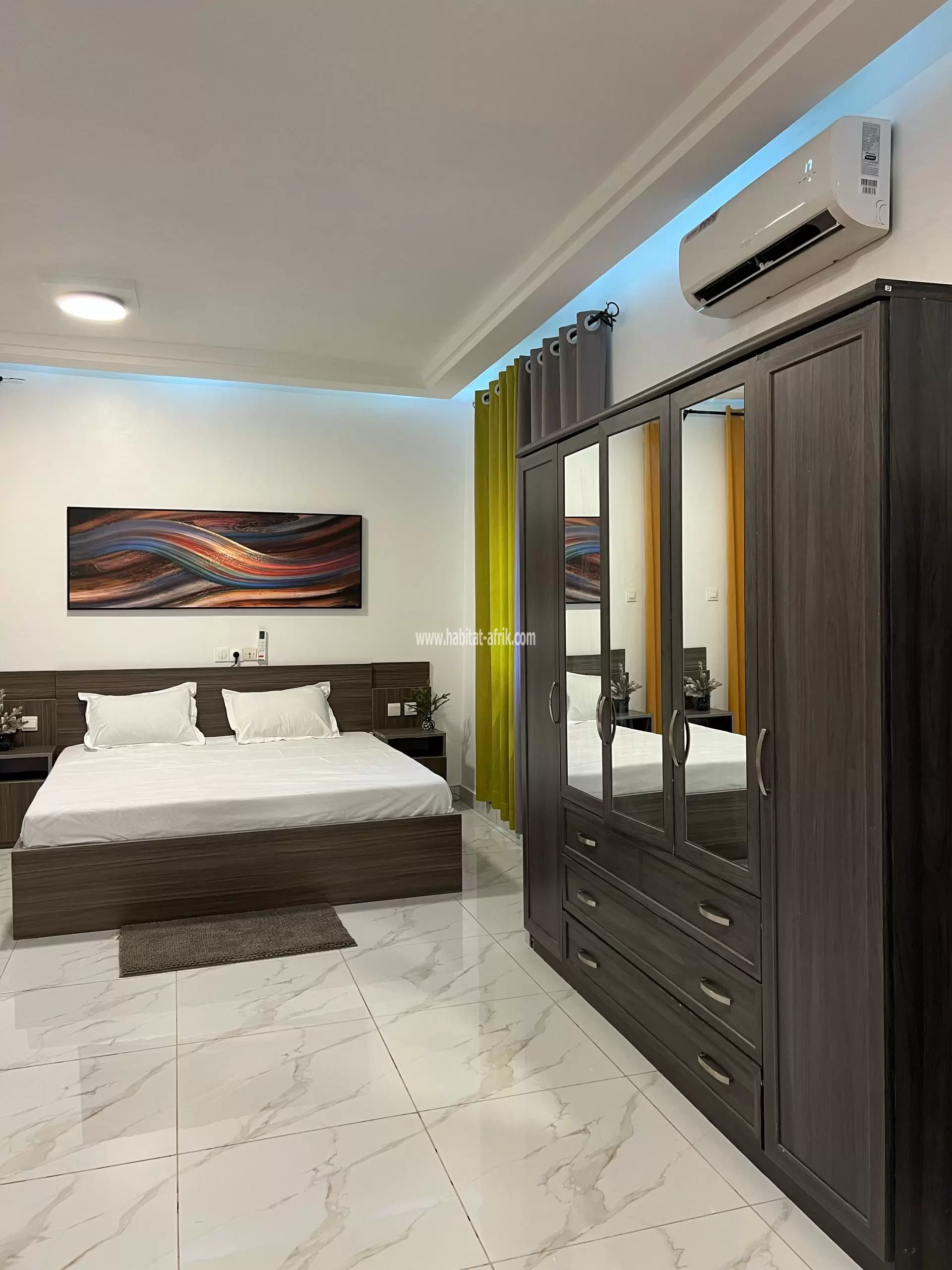 Je mets en location un appartement meublé de 2 chambres salon a adidogome ebomaf lome togo