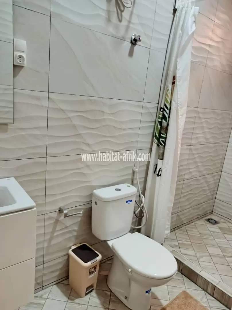 Je mets en location une belle villa meublée de trois (3) chambres salon équipée à adidogome cité mokpokpo lome Togo 
