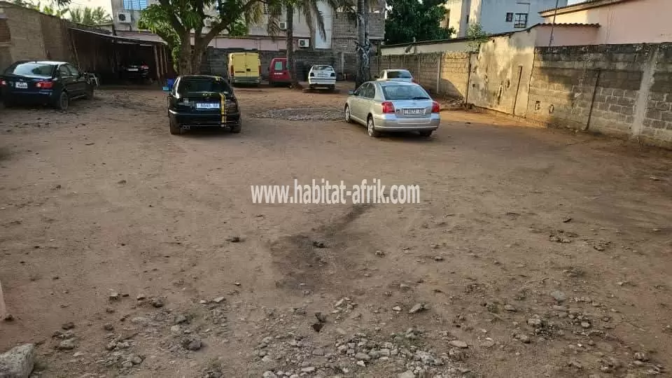 Je mets en vente une parcelle de terrain 1lot 1/4 clôturé à djidjolé OBUT juste 500 mètres du goudron lome togo