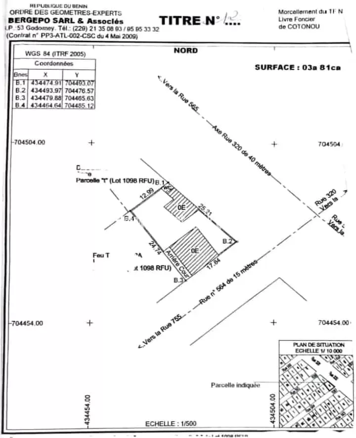 PARCELLE EN ANGLE DE RUE DÉJÀ LOTIE & RECASÉE À VENDRE, ZONE ÉTOILE ROUGE