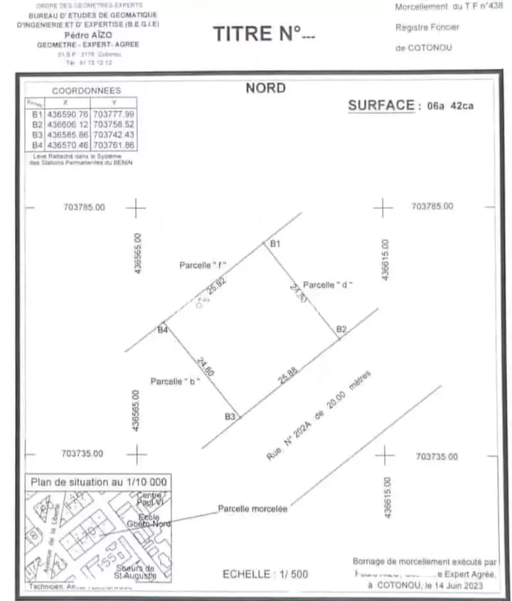 PARCELLE DÉJÀ LOTIE & RECASÉE À VENDRE, COURS SECONDAIRES ST AUGUSTIN - ÉGLISE ST MICHEL