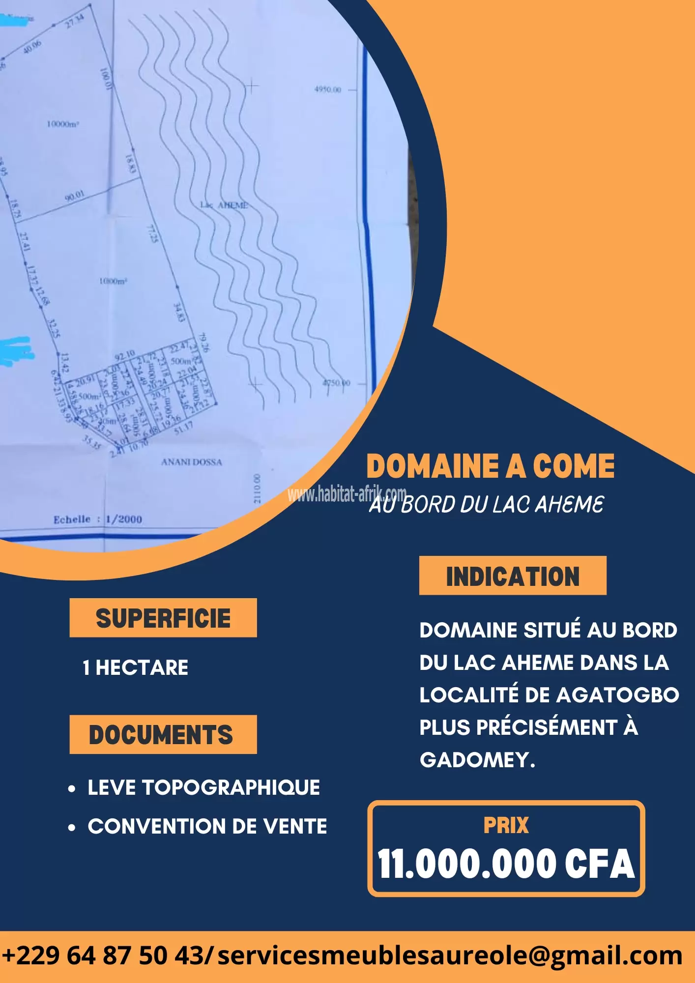 DOMAINE A COME AU BORD DU LAC AHEME