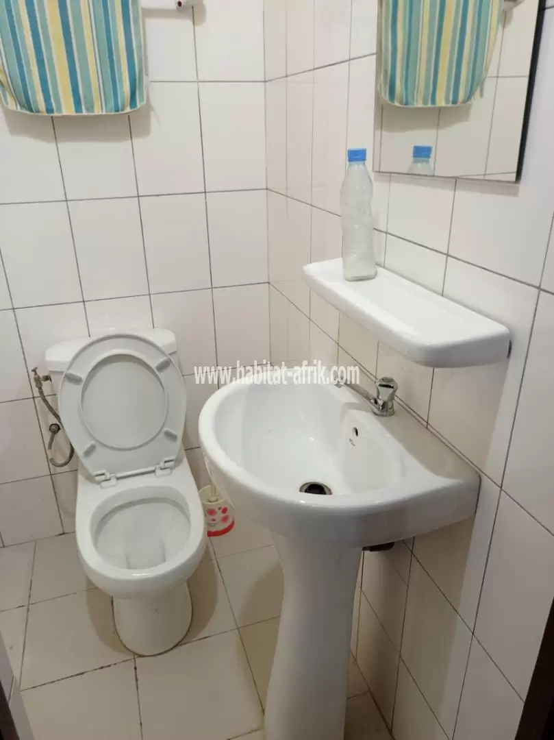 Je mets en location une villa meublé de 02 chambre salon 2wcd interne cuisine avec un garage pour 02 voiture à adidogome cité mokpokpo